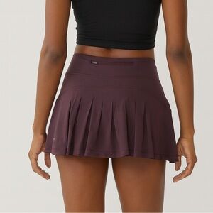 Lululemon Circuit Breaker Skirt in eggplant purple 10